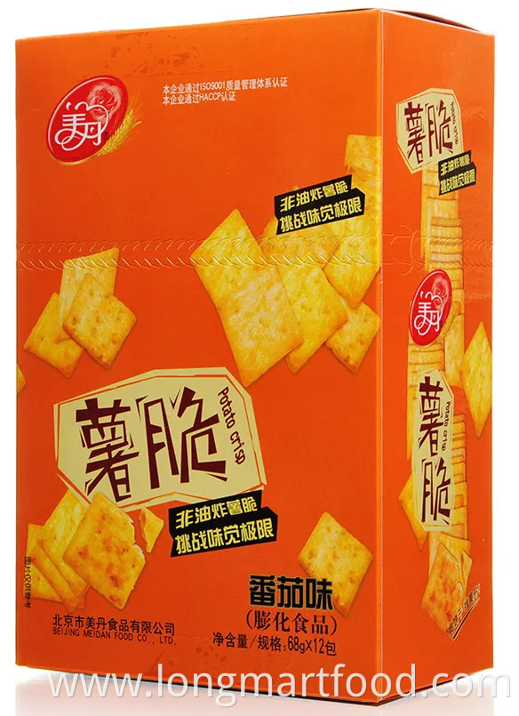Soda Cracker Biscuit Tomato Flavor Potato Chips